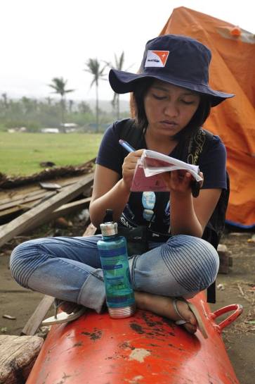 Mai Zamora in action